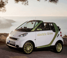 Smart Fortwo Electric Version of the Smart Car Hits the Roads