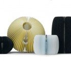 Cool Coroplast Pendant Lamps Feature CFLs and Can Be Quickly Flatpacked
