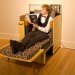 oven, transforming oven, oven lounge, transforming furniture, recycled furniture, green products, green design, eco design, oven that turns into a couch, oven that turns into a sofa, transforming oven, wayouthere
