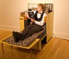 Recycled Oven Transforms Into a Comfy Lounge Chair