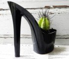 Artist Rachel Mahlke Upcycles Stiletto Heels into Funky, Feminist Planters