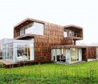 Modern Dutch House Built From Salvaged Billboards and Umbrellas