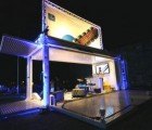 Steel Space: A Shipping Container Turned Mobile Kitchen and Restaurant