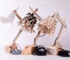 Sergio Mendoza Turns Broken Fruit and Vegetable Crates Into Artful Lamps