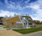 Spanish Elderly Care Center Wrapped in a Pixelated Green Facade