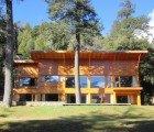 Argentinian Mountain Home by Studio Ramos Sprouts a Green Roof