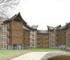 Unique Bamboo Living Pod Concept is a Study in Disaster Proof Design