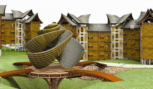 DAtE, design against the elements, disaster proof design, eco community, bamboo housing