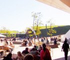 Meydan Shopping Complex is a Hill-Like Green Roofed Mecca in Istanbul