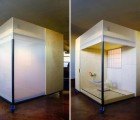 Feng Shui Expert Builds Mobile Dwelling Cube With a Living Room, Bedroom and Tea Room All in One