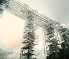Winning Design Turns Abandoned Italian Bridge into Eco Village