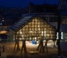 The Lantern Pavilion: Glowing Contemporary Architecture Made of Sustainable Timber