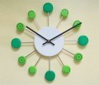 Clockpops: Colorful Retro Clocks Made from Recycled Bottlecaps