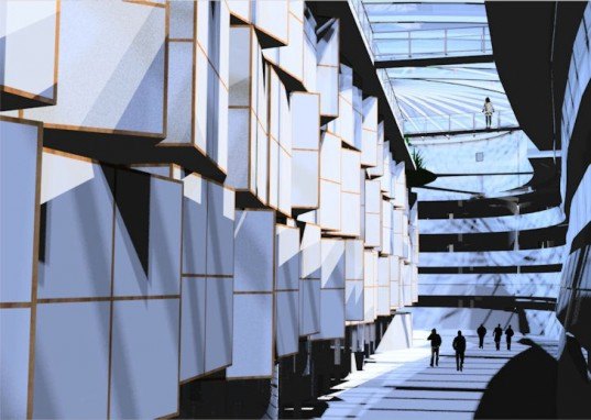 silo hotel, south africa, cocoon hotel, industrial, ampitheatre, vertical garden, high-tech, dodeca architects, sustainable development