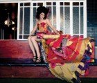 Stunning Recycled Dress Made of Envirosax Bags Debuts at Sundance