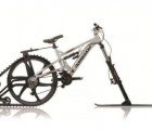 Transform Your Bike into a Snowmobile with the Ktrak Kit
