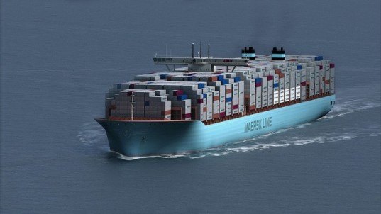 maersk, maersk shipping line, greenest container ship, triple-e ship, green shipping, maersk green ship