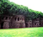 Patrick Dougherty’s Mind-Blowing Nest Houses Made of Living Trees