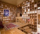 Shelf-Pod: An Entire Japanese Home Lined with a Maze of Bookshelves