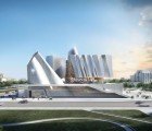 Coop Himmelb(l)au Unveils Design For Crystalline Parliament Complex in Albania