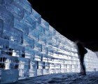 Illuminated IceWall Releases Seeds Into Ground to Celebrate MIT’s 150th Anniversary