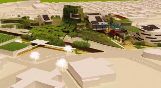 Inglewood, Eco Master Plan, (fer) studio, living walls, urban design, urban redevelopment