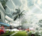 LAVA’s Home Of The Future Is A Neon, Geodesic Plant-Filled Bubble