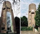 Zecc Architects Convert 1930s Water Tower Into Sleek Nine Story Home