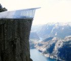 Cube Pavilion: Mod Green Restaurant to Pop Up on Top of European Cliffs and Famous Monuments
