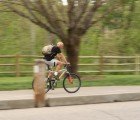 California Blind Man Uses Echolocation to Navigate Around on His Bike