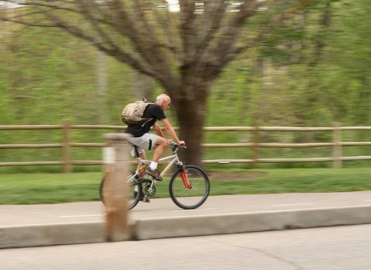 blind, biking, daniel kish, blind bicycle, echolocation, npr, daniel kish echolocation, world access for the blind, riding, bike riding