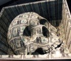 Scott Campbell Carves Skull Out Of $11,000 of US Currency