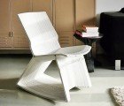 Dirk Van Der Kooij Creates His Modern Endless Chairs from Recycled Refrigerators