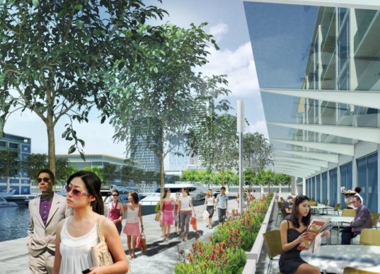FTP City by SOM sustainable design, green design, ftp city, som, Skidmore Owings and Merrill, som green city, danang waterfront, greenbelt, green urban design, water runoff, vietnam master plan city, sustainable architecture