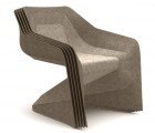 Werner Aisslinger Creates Stackable Modern Chair from Hemp