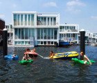 Incredible Floating Pre-Fab Neighborhood Pops Up in The Netherlands