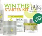 GIVEAWAY: Win $155 Worth of Organic Skincare Products from Juice Beauty!