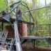 sustainable architecture, french forests, Le vent des for�ts, les maisons sylvestres, living pod, Matali Crasset, minimal impact houses, galvanized steel, summer residency, french green building