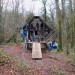 sustainable architecture, french forests, Le vent des for�ts, les maisons sylvestres, living pod, Matali Crasset, minimal impact houses, galvanized steel, summer residency, french green building