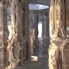 Incredibly Intricate Cardboard Columns Are the World’s Most Complex Architecture