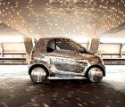 Smart Electric Vehicle Transformed Into Sparkling Disco Ball!