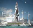Utopian Permaculture Farms Look Like Fantastical Floating Islands