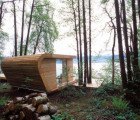 Off-Grid Hardanger Retreat Built From On Site Wood Dramatically Overlooks Norwegian Fjord
