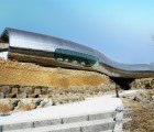 Shiny Serpentine Jeongok Prehistory Museum in Korea Now Complete