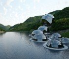 Mentougou: Eriksson Architects Unveils Geodesic Gemstone Eco Valley for China