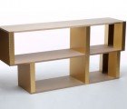 Element Flatpack Shelving System Unfolds from a Single Sheet of Aluminum