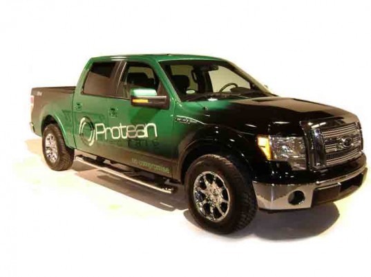 Protean, Electric F150, green automotive design, green transportation, alternative transportation, in-wheel motor, electric vehicle