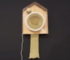 365 Knitting Clock Creates a New Scarf Each Year