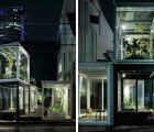 Stacked Glass Farm Is A Collection Of Urban Greenhouses in the Heart of Tokyo