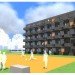 Zuiderzeeweg, amsterdam, fact architects, student housing, temporary housing, prefab housing, modular housing
